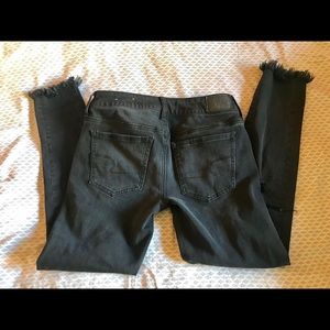 AE denim x4 super low rise jegging